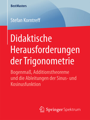 cover image of Didaktische Herausforderungen der Trigonometrie